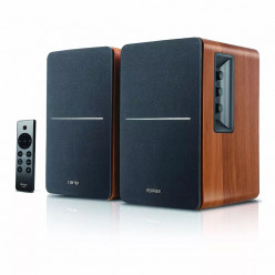Edifier R1280DBs Brown, 2.0/ 42W (2x21W) RMS, Audio In: Qualcomm Bluetooth 5.0, RCA x2, optical, coaxial, AUX, Subwoofer output, remote control, wooden, (4-+1/2')